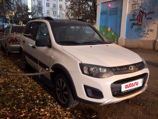 2017 Lada (ВАЗ) Kalina Cross II, белый, 600000 рублей, вид 3