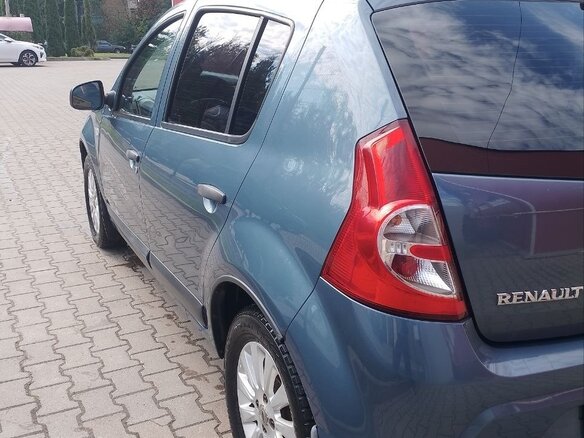 2011 Renault Sandero I, синий, 495000 рублей - вид 7