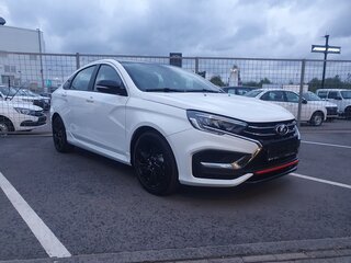 2023 Lada (ВАЗ) Vesta Sportline I Рестайлинг (NG), белый, 1850000 рублей, вид 1
