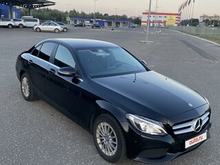 2017 Mercedes-Benz C-Класс 180 9G-TRONIC IV (W205), чёрный, 1750000 рублей, вид 2