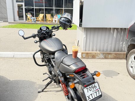 2020 Harley-Davidson Street Rod, зелёный, 1000000 рублей, вид 2