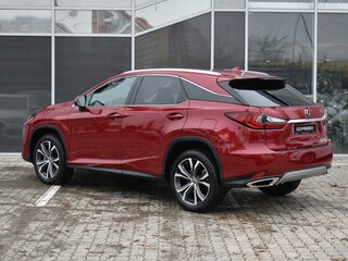 2021 Lexus RX 350L IV Рестайлинг, красный, 6700000 рублей, вид 5