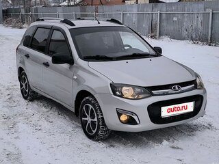 2017 Lada (ВАЗ) Kalina II, серый, 720000 рублей, вид 3