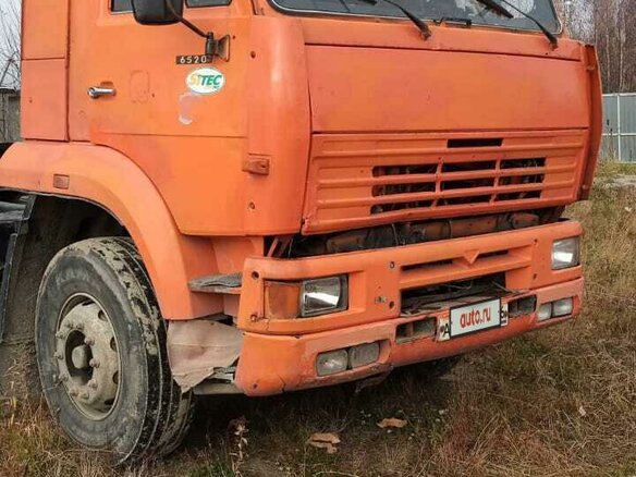 2004 КамАЗ 6460, оранжевый, 1250000 рублей - вид 7
