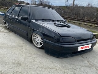 2007 Lada (ВАЗ) 2114, чёрный, 150000 рублей, вид 2