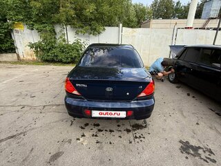 2007 Kia Spectra I Рестайлинг 2, синий, 220000 рублей, вид 2