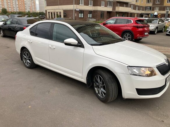 2014 Skoda Octavia III (A7), белый
