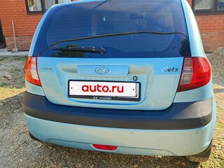 2009 Hyundai Getz I Рестайлинг, голубой, 540000 рублей, вид 2