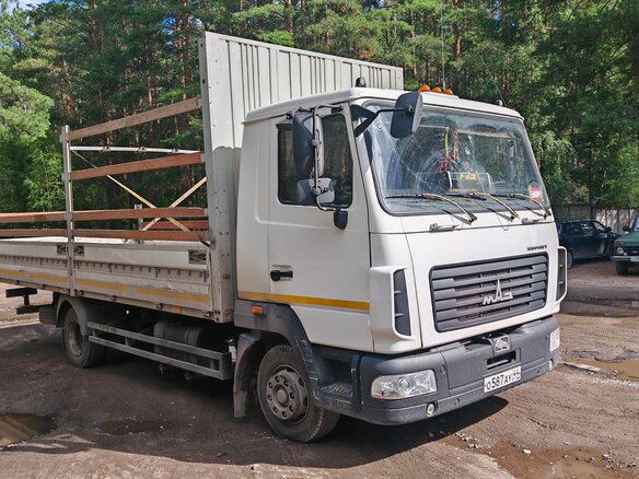 2014 МАЗ 4371, серебристый, 1600000 рублей