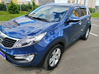 2011 Kia Sportage III, синий, 1450000 рублей, вид 3