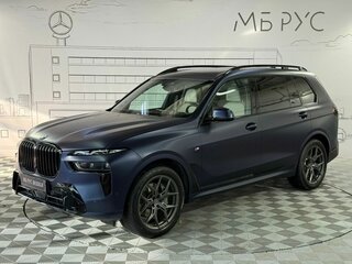 2022 BMW X7 40d I (G07) Рестайлинг, синий, 10550000 рублей, вид 1