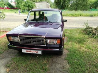 2004 Lada (ВАЗ) 2107, фиолетовый, 500000 рублей, вид 3