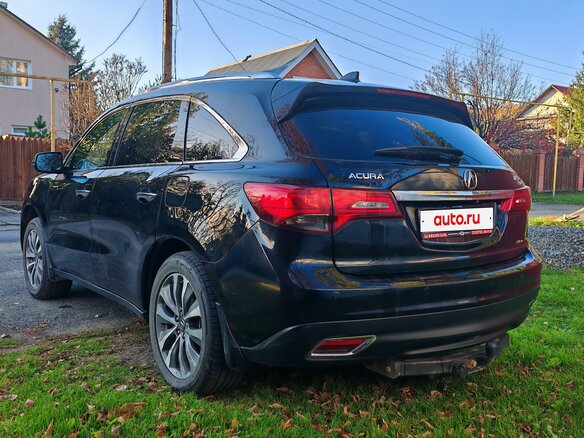 2014 Acura MDX III, чёрный - вид 5