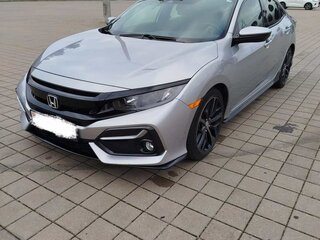 2021 Honda Civic X Рестайлинг, серебристый, 1420000 рублей, вид 1