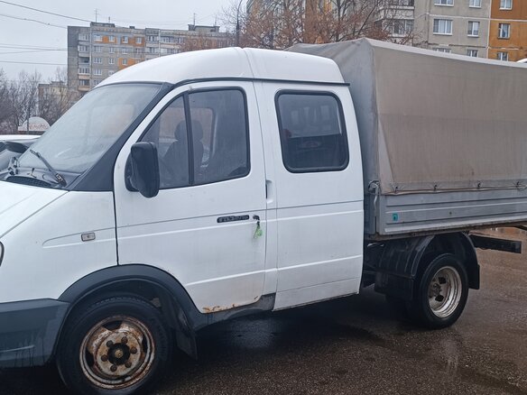 2003 ГАЗ ГАЗель (33023/330273) Фермер, белый, 545255 рублей - вид 8