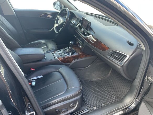 2014 Audi A6 IV (C7), чёрный - вид 6