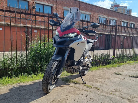 2019 Ducati Multistrada 1260, красный, 1450000 рублей, вид 3