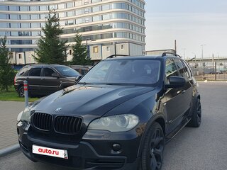 2008 BMW X5 3.0si II (E70), чёрный, 1350000 рублей, вид 3
