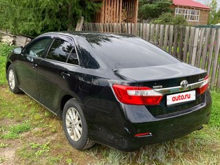 2014 Toyota Camry VII (XV50), чёрный, 1400000 рублей, вид 4