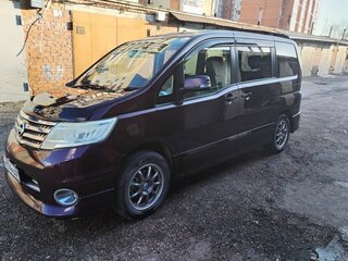 2009 Nissan Serena III (C25), фиолетовый, 950000 рублей, вид 1
