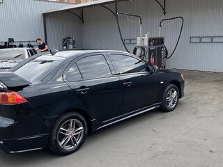 2008 Mitsubishi Lancer X, чёрный, 880000 рублей, вид 4