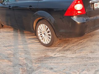 2008 Ford Focus II Рестайлинг, чёрный, 610000 рублей, вид 3