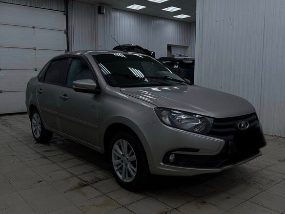 2022 Lada (ВАЗ) Granta I Рестайлинг, серый, 860000 рублей - вид 5