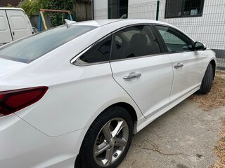 2018 Hyundai Sonata VII (LF) Рестайлинг, белый, 1750000 рублей, вид 3