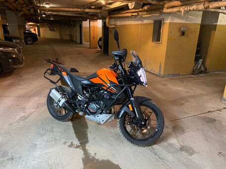 2020 KTM 390 Adventure, оранжевый, 450000 рублей, вид 5