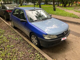 1998 Peugeot 306, голубой, 180000 рублей, вид 3