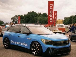 2022 Volkswagen ID.6 Crozz, голубой, 4500000 рублей, вид 4