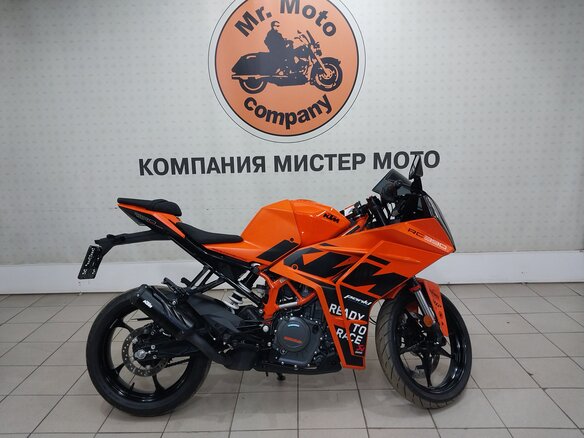 2023 KTM RC 390, оранжевый