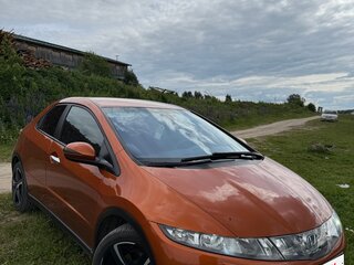 2008 Honda Civic VIII, оранжевый, 560000 рублей, вид 4