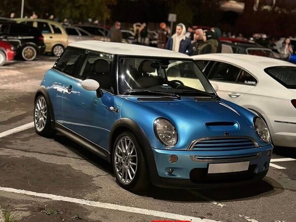 2004 Mini Hatch Cooper S I (R50), синий, 1065000 рублей - вид 31