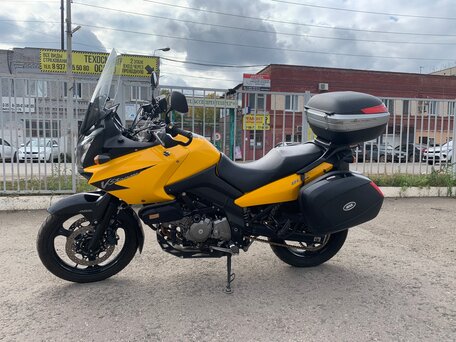 2008 Suzuki V-Strom DL 650, жёлтый, 650000 рублей, вид 4