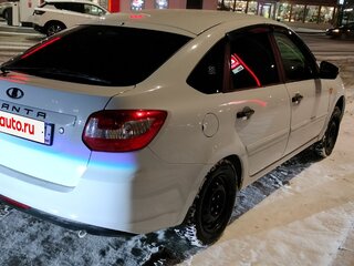 2015 Lada (ВАЗ) Granta I, белый, 485000 рублей, вид 3