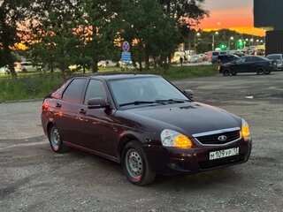 2012 Lada (ВАЗ) Priora I, пурпурный, 240000 рублей, вид 2