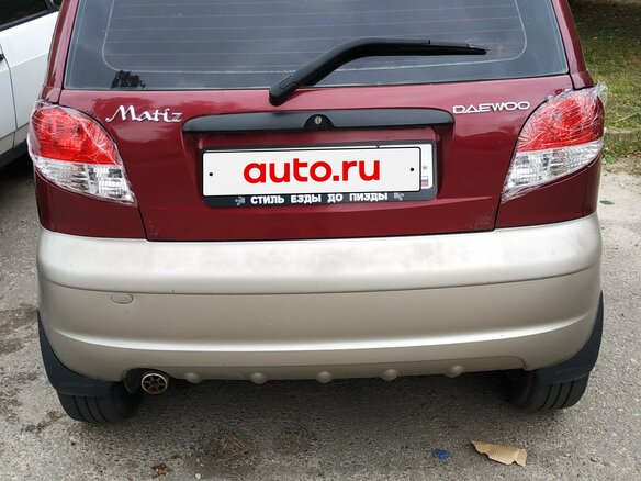 2007 Daewoo Matiz Best I Рестайлинг, пурпурный, 330000 рублей - вид 4