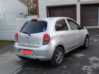 2010 Nissan March IV (K13), серебристый, 620000 рублей, вид 4