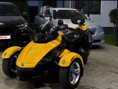 2008 BRP Can-Am Spyder, жёлтый, 785000 рублей, вид 1