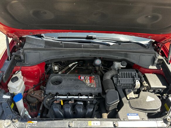 2013 Hyundai Santa Fe III, красный, 2150000 рублей - вид 11