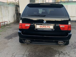 2004 BMW X5 3.0i I (E53) Рестайлинг, чёрный, 1250000 рублей, вид 4