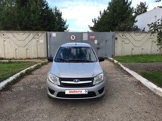 2017 Lada (ВАЗ) Granta I, серебристый, 590000 рублей, вид 3