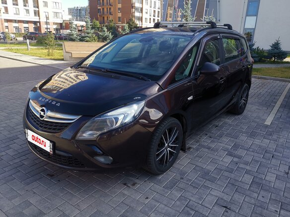 2012 Opel Zafira C, коричневый, 1300000 рублей