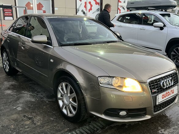 2007 Audi A4 III (B7), бежевый, 750000 рублей - вид 4