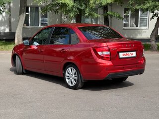 2020 Lada (ВАЗ) Granta I Рестайлинг, красный, 750000 рублей, вид 5