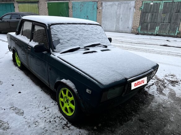 1999 Lada (ВАЗ) 2107, зелёный, 170000 рублей - вид 4