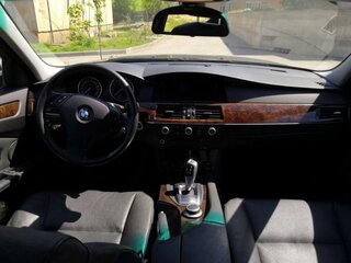 2008 BMW 5 серии 525i V (E60/E61) Рестайлинг, серый, 1400000 рублей, вид 5