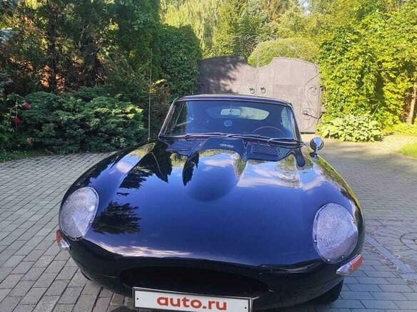 1964 Jaguar E-Type Series 1, чёрный