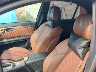 2007 Mercedes-Benz E-Класс 220 III (W211, S211) Рестайлинг, чёрный, 1000000 рублей, вид 5